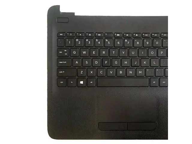 Alt view image 7 of 7 - For 15-AC 15-AY 15-AF 250 G4 Palmrest Case Keyboard Touchpad 813974-001