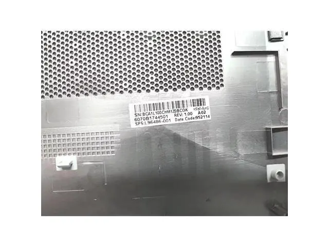 Alt view image 2 of 3 - New For X360 14-DW 14M-DW 14T-DW Bottom Case Base Enclosure L96486-001 Silver