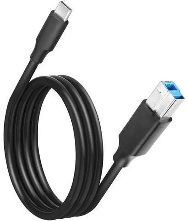 Main image of 3FT USB 3.0 Type C Male to USB B Male Cable for Printers, External Hard Drives, Scanners & Docking Stations