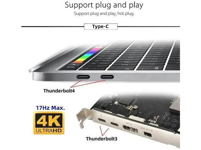 Alt view image 7 of 7 - USB-C Virtual Display Dummy Plug, DDC EDID Headless Ghost Display Emulator 1080P@60Hz Type-C Display Emulator