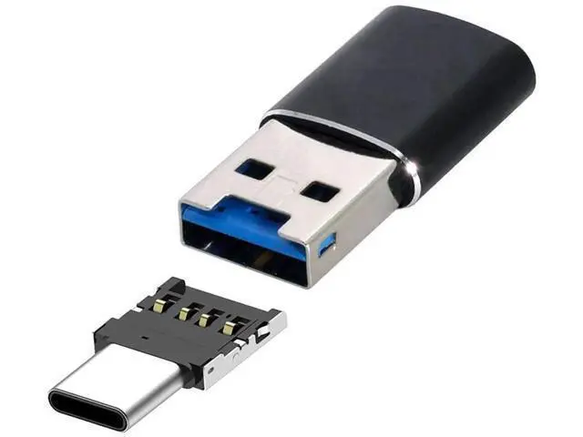 Alt view image 7 of 7 - USB 3.0 Card Reader for SD/SDXC/TF Micro SD Cards with USB-A & USB-C OTG Dual Connectors, Compatible with Phones & Tablets