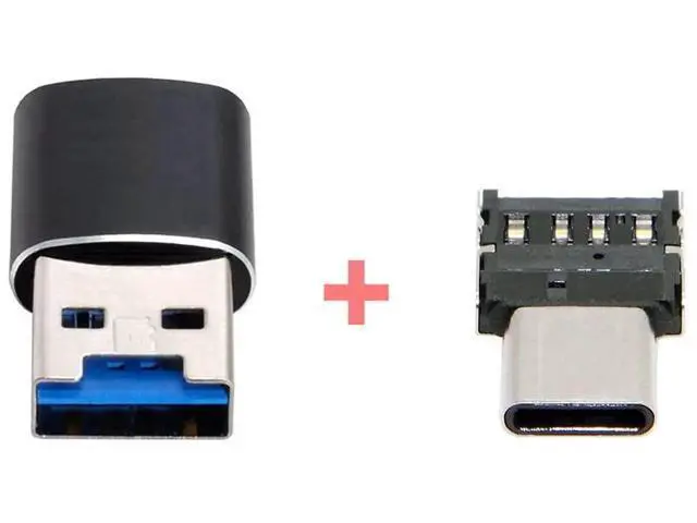 Alt view image 5 of 7 - USB 3.0 Card Reader for SD/SDXC/TF Micro SD Cards with USB-A & USB-C OTG Dual Connectors, Compatible with Phones & Tablets