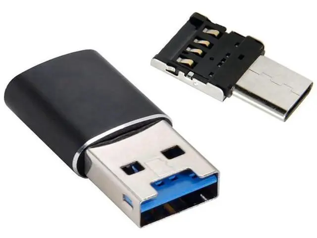 Alt view image 4 of 7 - USB 3.0 Card Reader for SD/SDXC/TF Micro SD Cards with USB-A & USB-C OTG Dual Connectors, Compatible with Phones & Tablets