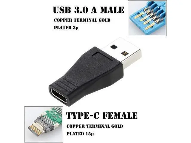 Alt view image 7 of 7 - 3 Pack USB 3.0 A Male to USB C Female Adapter, USB-A to Type C Charging Converter Compatible with iPhone 15 Series, Apple Watch Ultra, iWatch 8/7, AirPods, iPad, Samsung Galaxy S23/S24, Car Chargers &