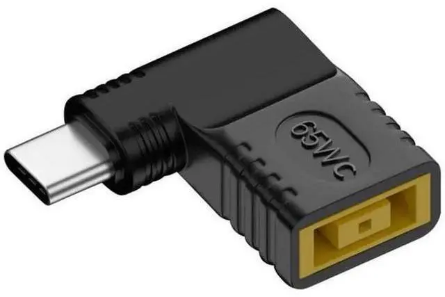 Main image of 90 Degree Right Angle DC 20V 11.0×4.5mm Barrel Female Input to USB-C Male Power Charging Adapter, L-Shaped Elbow DC to Type-C PD Power Converter Plug