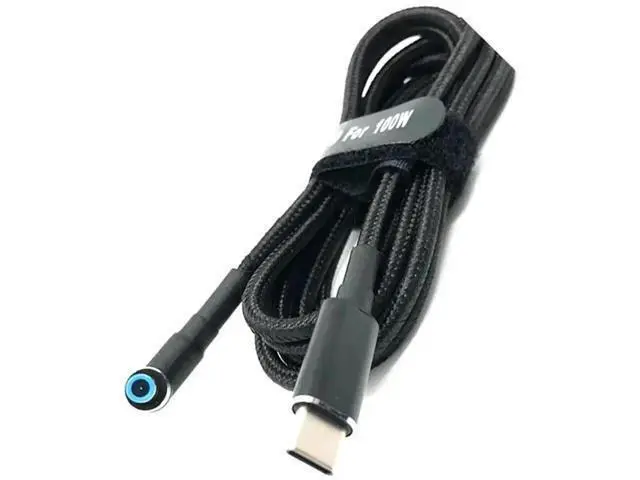 Alt view image 6 of 6 - 100W PD USB-C to DC 4.5×3.0mm Laptop Charging Converter Cable, Type-C PD to DC Power Adapter Cord