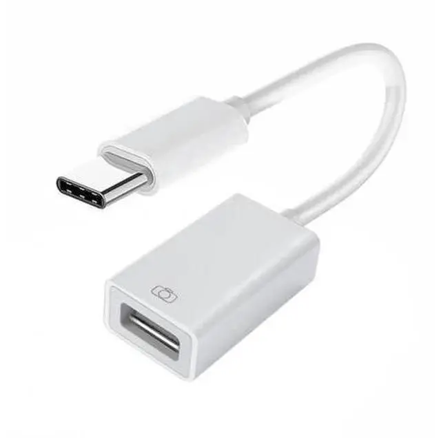 Main image of USB-C Male to USB 3.0 Type-A Female Adapter, USB-C to USB-A 5Gbps Data & Charging Converter Compatible with MacBooks, Laptops, Tablets & Smartphones