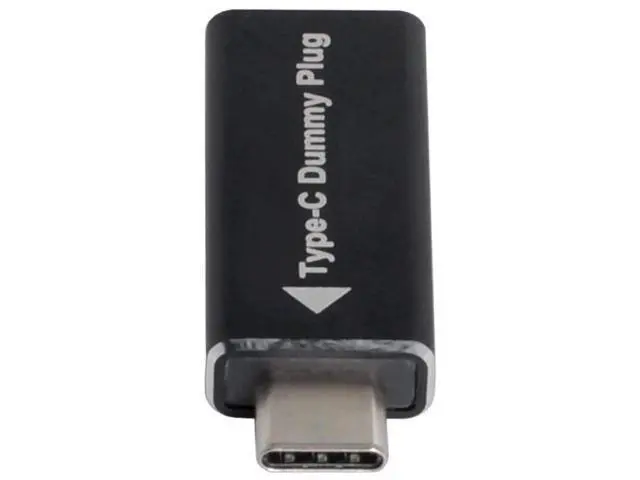 Alt view image 3 of 6 - USB-C Dummy Plug Virtual Display Emulator, CY USB C Virtual Display Adapter 1080P@60Hz Compatible with Windows Mac OSX Linux Desktop Laptop