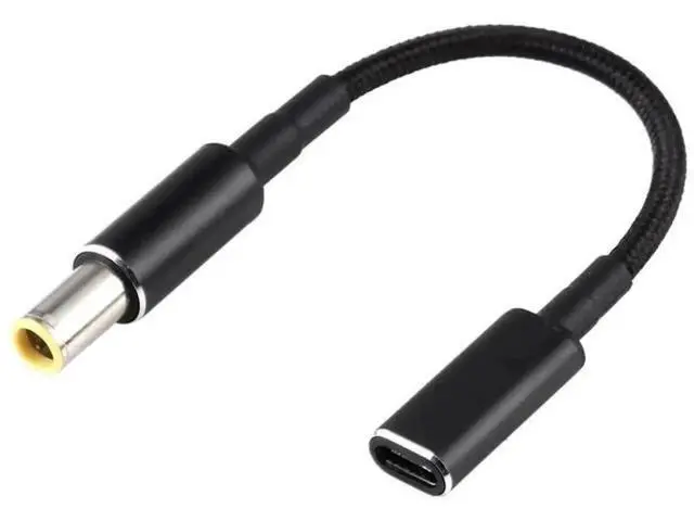 Alt view image 4 of 5 - 100W PD Nylon Braided DC 7.9×0.9mm to USB-C Fast Charging Converter Cable, 18.5V-20V Input