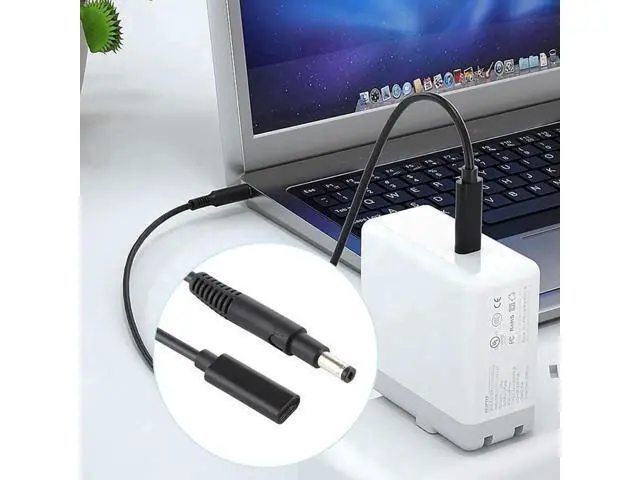 Alt view image 2 of 6 - USB-C to DC 4.8×1.7mm PD Trigger Power Charging Cable|Type-C to DC Barrel Plug Power Adapter Cord