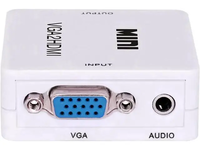 Alt view image 4 of 5 - 1080P VGA to HDMI Adapter with 3.5mm Audio Port, VGA Audio Video Converter Compatible with HDTV, Monitor, Laptop, Desktop PC