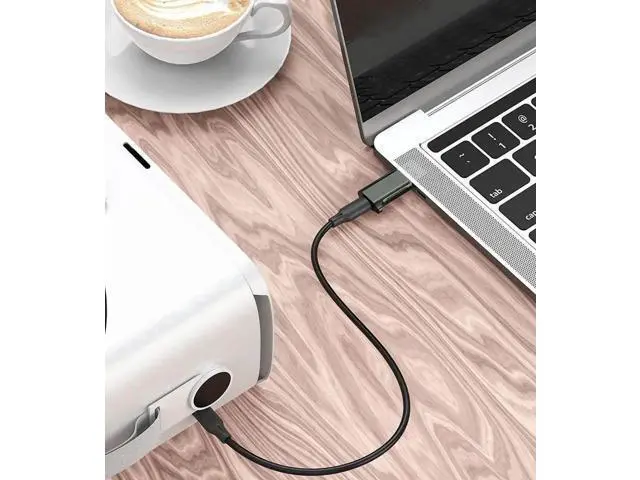 Alt view image 7 of 7 - 2 Pack USB C Female to USB A Male Adapter, USB 3.1 Gen 2 10Gbps Converter for Charging, Audio & Data Transfer