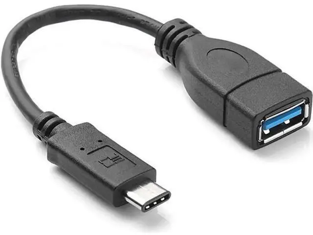 Main image of 3.94 Inch Short USB-C Male to USB3.0 Female OTG Adapter Cable for Phone, Tablet & External HDD