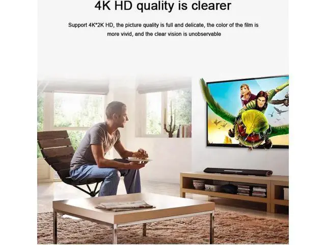 Alt view image 3 of 7 - 1-Pack Black DisplayPort Male to HDMI Female Adapter, High Quality DP to HDMI Video Converter for PC, HDTV & Monitor