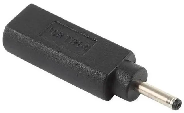 Main image of USB-C Female to 3.0×1.0mm DC Male Plug Power Adapter Converter for Laptops & Electronics