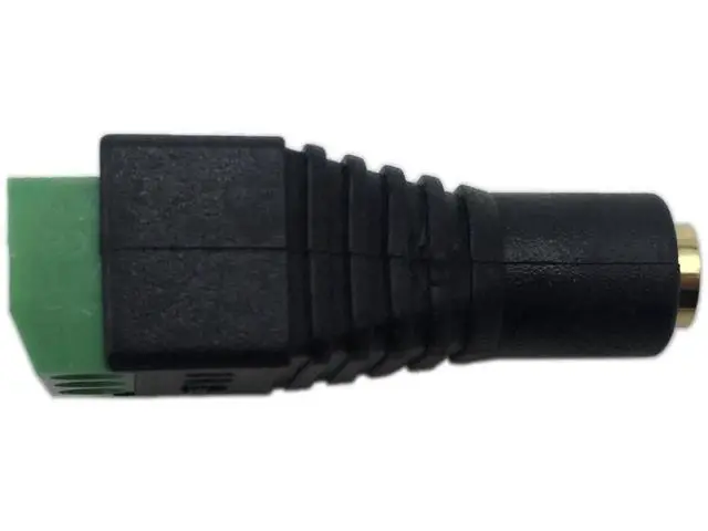 Alt view image 2 of 7 - 2 Pack Solderless 3.5mm Stereo AV Female Jack to 3 Screw Terminal Balun Adapter, Headphone Audio Replacement Terminal Connector