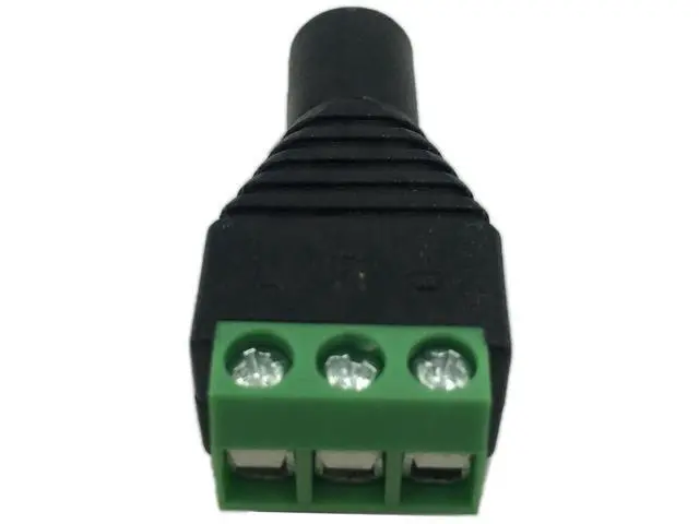 Alt view image 4 of 7 - 2 Pack Solderless 3.5mm Stereo AV Female Jack to 3 Screw Terminal Balun Adapter, Headphone Audio Replacement Terminal Connector