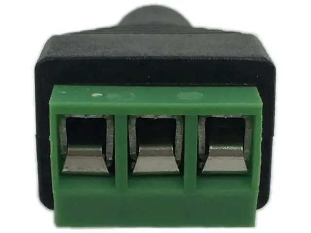 Alt view image 6 of 7 - 2 Pack Solderless 3.5mm Stereo AV Female Jack to 3 Screw Terminal Balun Adapter, Headphone Audio Replacement Terminal Connector
