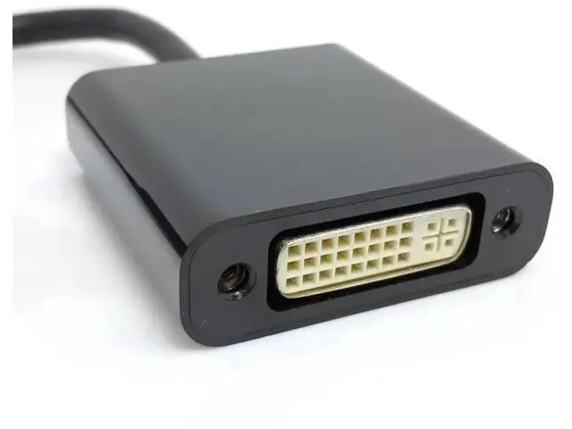 Alt view image 4 of 5 - Gold-Plated DisplayPort Male to DVI Female Adapter, DP to DVI Video Converter for PC, Laptop, Monitor & Projector
