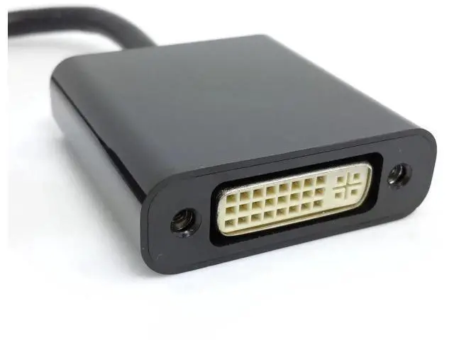 Alt view image 2 of 5 - Gold-Plated DisplayPort Male to DVI Female Adapter, DP to DVI Digital Video Converter for PC, Laptop, Monitor and Projector