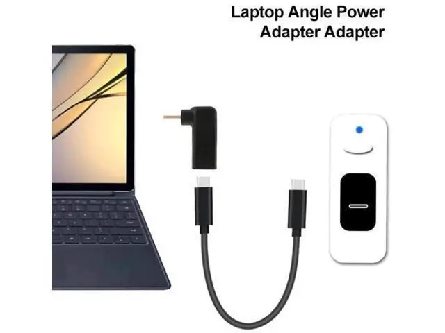Alt view image 5 of 5 - 100W USB-C Female to DC 5.5x2.5mm Male Power Converter Adapter, Type-C PD to DC Barrel Charging Plug for Laptops & Electronic Devices
