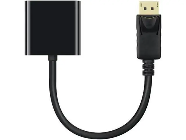 Alt view image 4 of 4 - Active DisplayPort to VGA Adapter Cable, DP to VGA Digital to Analog Converter Support Full HD 1080P@60Hz for PC Laptop Monitor Projector