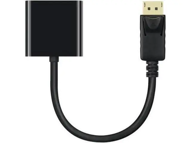 Alt view image 2 of 4 - DP to DVI-D Adapter, Passive DisplayPort Male to Single-Link DVI-D Female Converter, Supports 1080P Full HD, Black, Compatible with Laptop Desktop PC Monitor Projector HDTV
