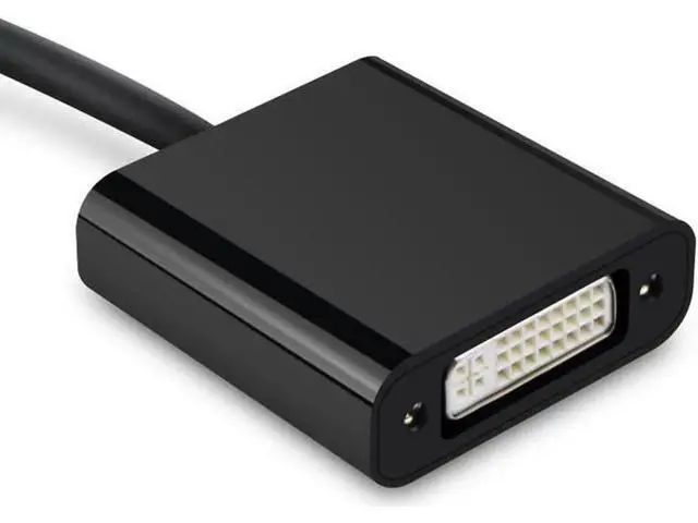 Alt view image 3 of 4 - DP to DVI-D Adapter, Passive DisplayPort Male to Single-Link DVI-D Female Converter, Supports 1080P Full HD, Black, Compatible with Laptop Desktop PC Monitor Projector HDTV
