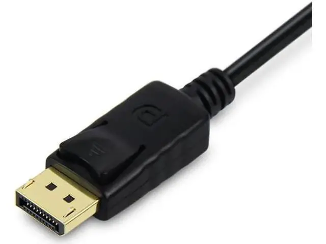 Alt view image 4 of 4 - DP to DVI-D Adapter, Passive DisplayPort Male to Single-Link DVI-D Female Converter, Supports 1080P Full HD, Black, Compatible with Laptop Desktop PC Monitor Projector HDTV
