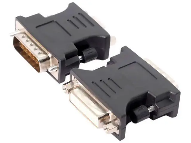Alt view image 2 of 6 - LFH DMS-59 Male to DVI 24+5 Female Adapter, DMS59 to DVI Digital Video Extension Converter for Desktop PC Graphics Card Multi-Monitor Setup
