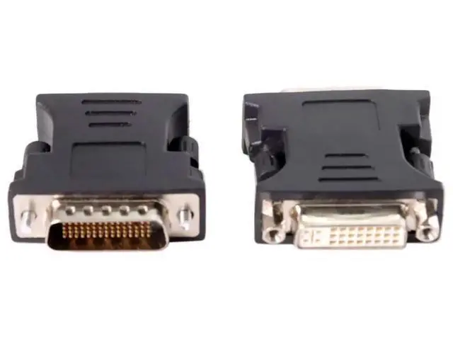 Alt view image 4 of 6 - LFH DMS-59 Male to DVI 24+5 Female Adapter, DMS59 to DVI Digital Video Extension Converter for Desktop PC Graphics Card Multi-Monitor Setup