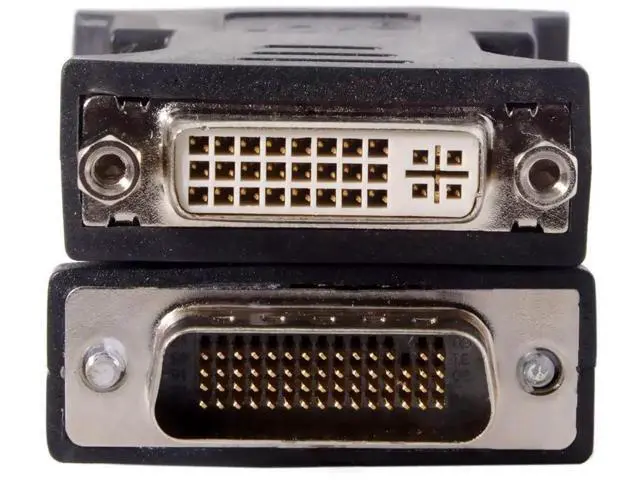 Alt view image 6 of 6 - LFH DMS-59 Male to DVI 24+5 Female Adapter, DMS59 to DVI Digital Video Extension Converter for Desktop PC Graphics Card Multi-Monitor Setup