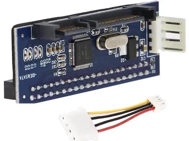 Main image of 3.5" IDE/PATA to SATA Converter Card, 40Pin IDE Hard Drive & Optical Disk Adapter for SATA 7Pin Motherboard Connection