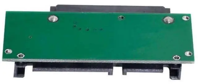 Alt view image 7 of 7 - 1.8 Inch Micro SATA to 2.5" SATA PCB Converter Adapter, MicroSATA to Standard SATA Board for Laptop HDD SSD Upgrade