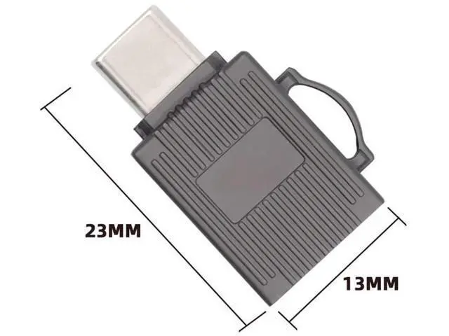 Alt view image 2 of 7 - USB3.0 Type-C Card Reader Adapter | 5Gbps High Speed TF/Micro SD & SDXC Memory Card Reader for Laptops, Tablets & Smartphones