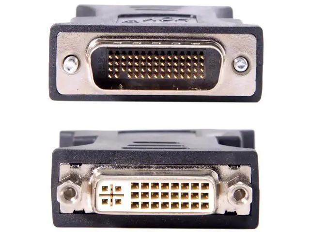 Alt view image 3 of 6 - LFH DMS-59 Male to DVI 24+5 Female Adapter, DMS59 to DVI Digital Video Extension Converter for Desktop PC Graphics Card Multi-Monitor Setup