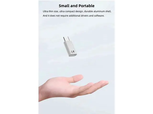 Alt view image 2 of 6 - 2 Pack USB C Male to Lightning Female Lavalier Microphone Adapter, Type C Converter for iPhone Wireless Lapel Mic, Compatible with iPhone 16/15 Series, iPad Air/Pro, Not Support Headphones & Data Tran