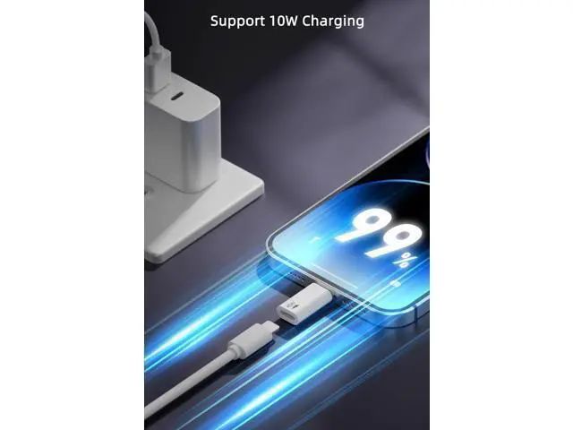 Alt view image 5 of 6 - 2 Pack USB C Male to Lightning Female Lavalier Microphone Adapter, Type C Converter for iPhone Wireless Lapel Mic, Compatible with iPhone 16/15 Series, iPad Air/Pro, Not Support Headphones & Data Tran