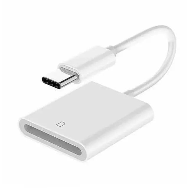 Main image of USB-C to SD/SDHC/SDXC Card Reader Adapter, USB2.0 Memory Card Reader for Laptop, Mac, Tablet & Smartphone