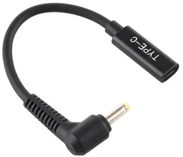Main image of USB-C Male to DC 4.0×1.7mm PD Power Charging Cable, Type-C to DC Barrel Jack Power Adapter Cord for Laptops, Routers, Single Board Computers & Small Electronics