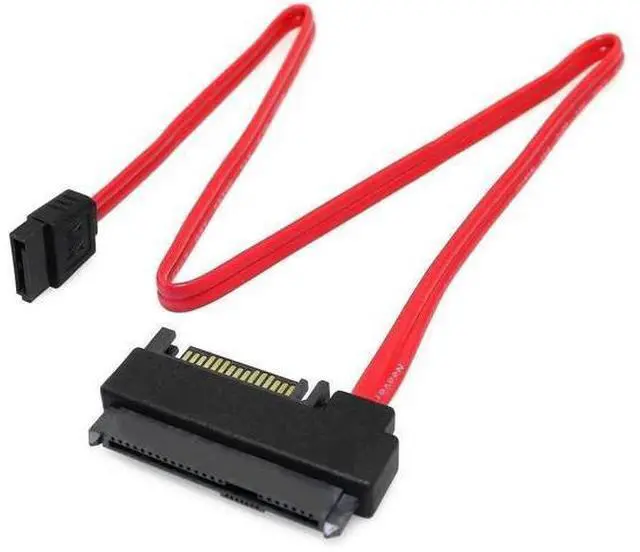 Alt view image 6 of 6 - SFF-8482 to SATA Cable with 15Pin Power Port, SAS Hard Drive to Motherboard SATA Adapter Wire