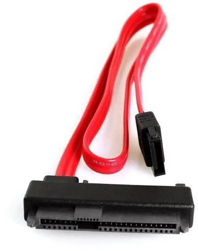 Alt view image 3 of 6 - SFF-8482 SAS to SATA Adapter Cable with 15Pin SATA Power Port for SAS HDD