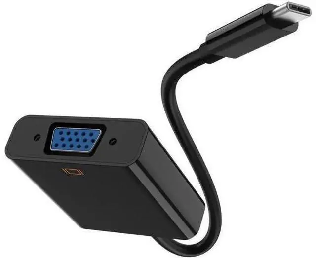 Main image of USB C to VGA Adapter, Thunderbolt 3/4 to VGA 1080P@60Hz Converter for Old Mac Monitor, Compatible with iPhone 15/16 Series, MacBook Pro/Air, iPad Pro, iMac, Surface Book