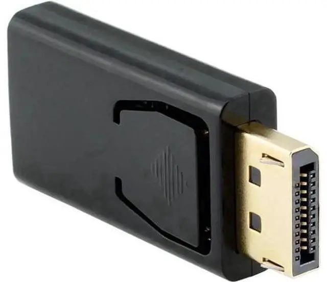 Main image of Gold Plated Passive DisplayPort to HDMI Adapter, Compact DP Male to HDMI Female Converter, 1080P Full HD Video Dongle Compatible with Dell HP Lenovo ASUS Acer MSI Laptops Desktops Monitors HDTV Projec