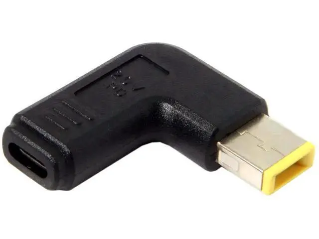 Alt view image 2 of 5 - USB 3.1 Type-C to Rectangle 11.0×4.5mm PD Trigger Power Adapter for ThinkPad X1 Carbon Laptops