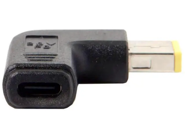 Alt view image 3 of 5 - USB 3.1 Type-C to Rectangle 11.0×4.5mm PD Trigger Power Adapter for ThinkPad X1 Carbon Laptops