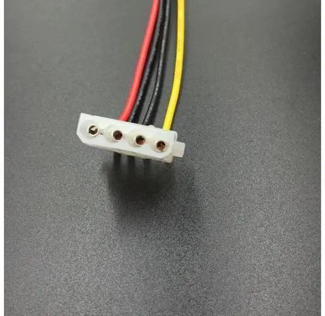 Alt view image 3 of 4 - 20CM SATA 15Pin Male to Molex IDE 4Pin Female Power Cable, SATA to 4Pin Power Adapter for Mining Rigs