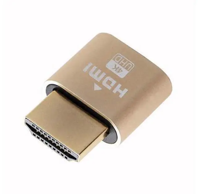 Main image of 3PCS 4K HDMI Dummy Plug EDID Emulator, Headless Virtual Display Adapter Supports 4K@60Hz & 1440P for Windows Mac Linux