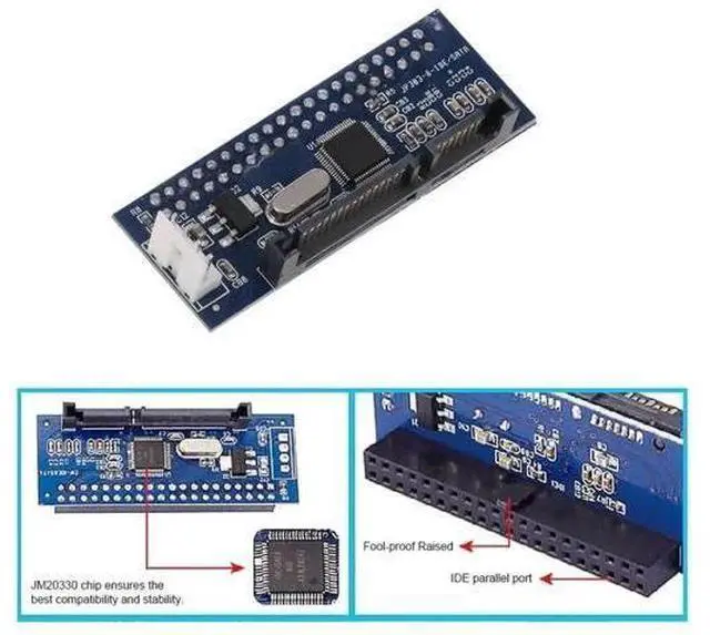 Alt view image 6 of 7 - 3.5" IDE PATA 40Pin Hard Drive to SATA Motherboard Adapter Converter