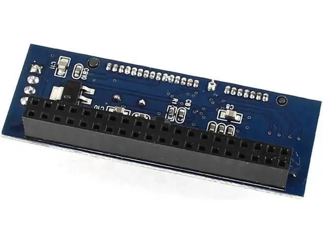 Alt view image 3 of 3 - 3.5 Inch 40-Pin IDE PATA to SATA Converter Add-On Card, Convert Desktop IDE Hard Drive & DVD Burner to Standard 7Pin SATA Motherboard Interface